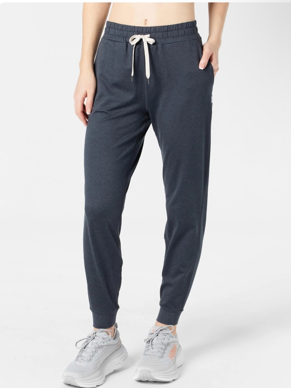 Vuori Performance Jogger Long Midnight Heather Small Long